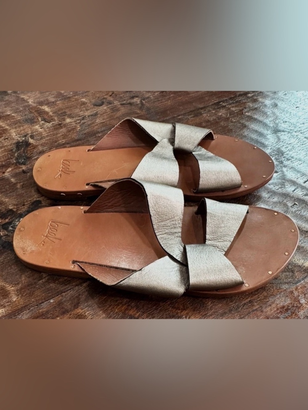 Beek By Two Birds Pigeon Cross Cross
Sandal Size 8